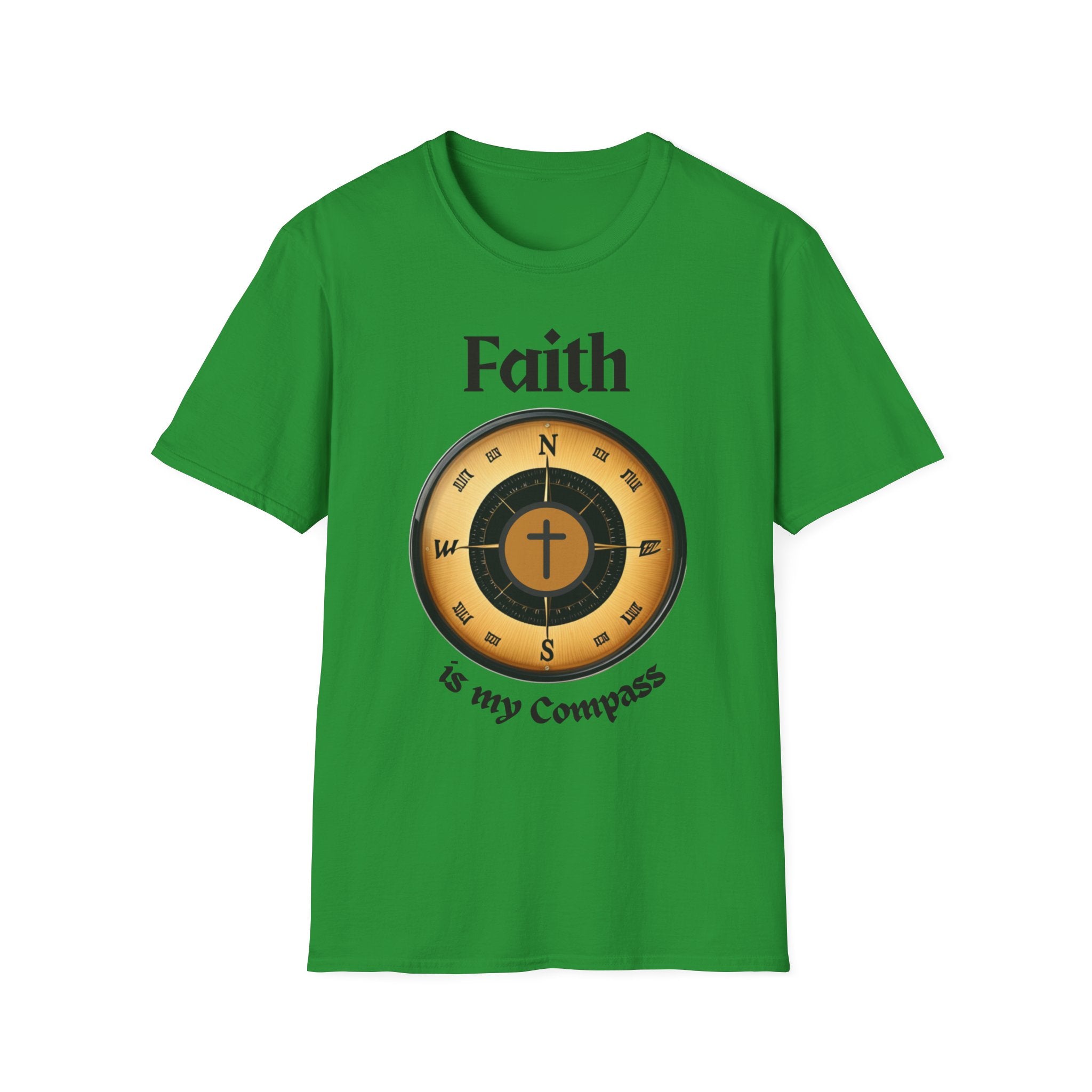 Christian TShirts Faith is my Compass Unisex Softstyle T-Shirt