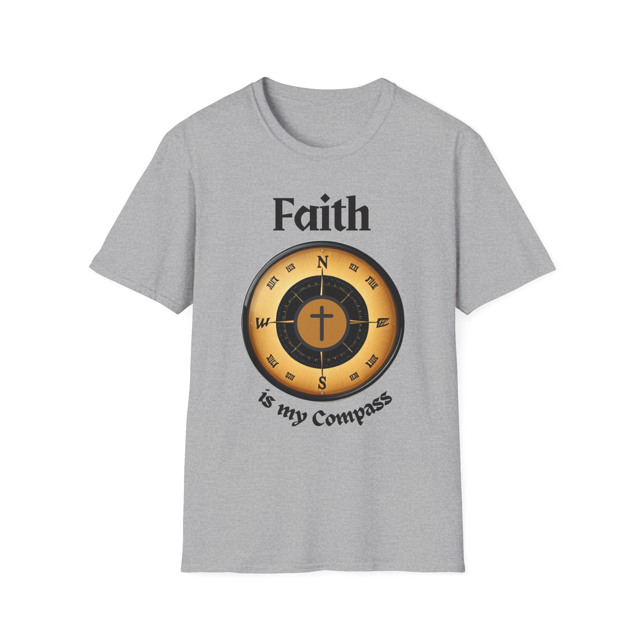 Christian TShirts Faith is my Compass Unisex Softstyle T-Shirt