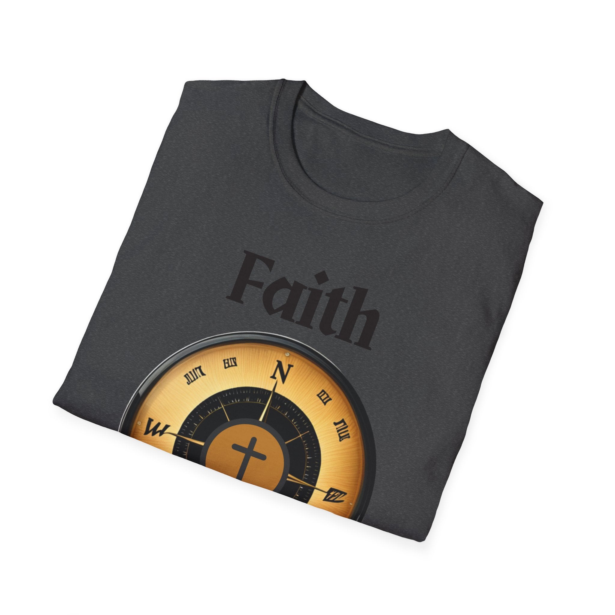 Christian TShirts Faith is my Compass Unisex Softstyle T-Shirt