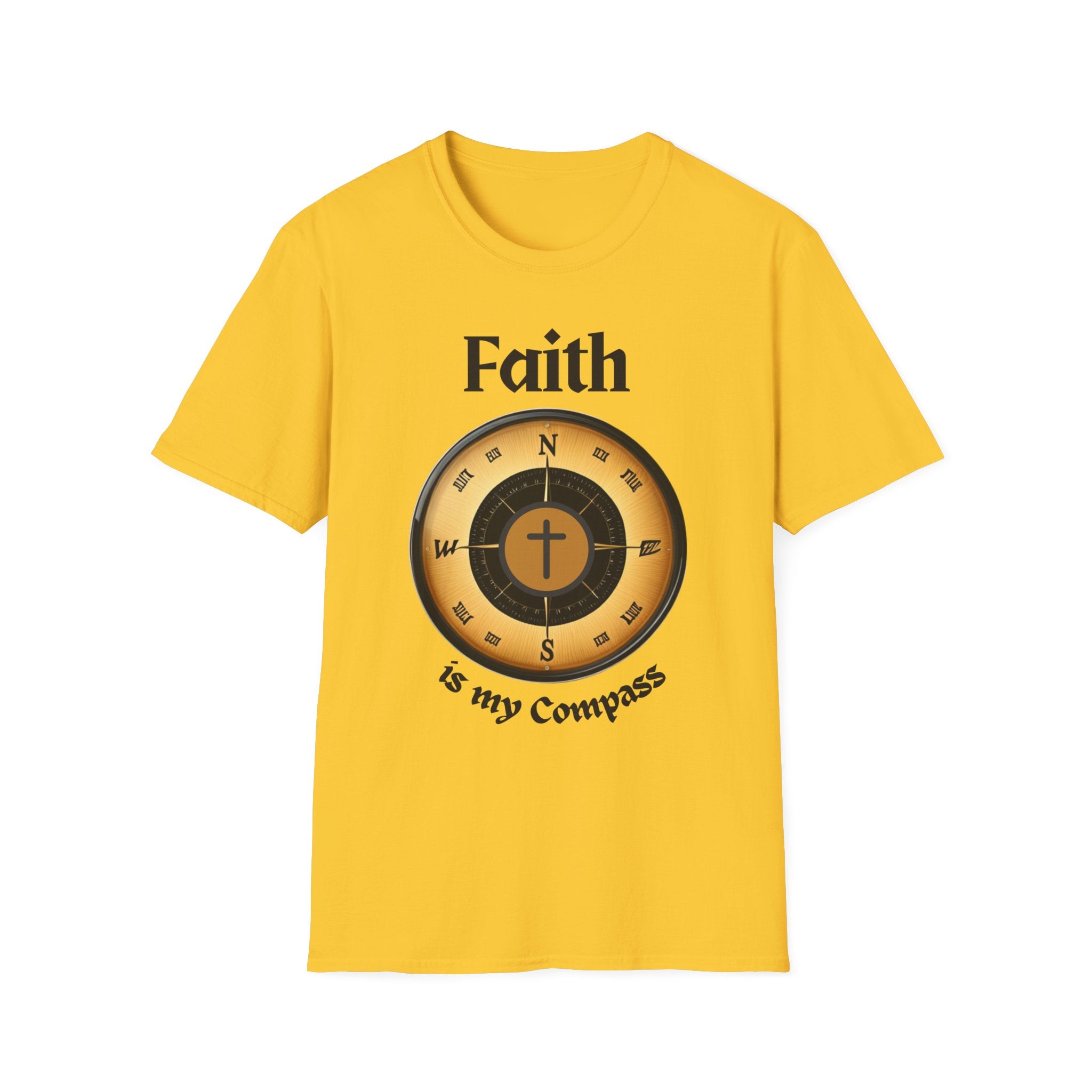 Christian TShirts Faith is my Compass Unisex Softstyle T-Shirt