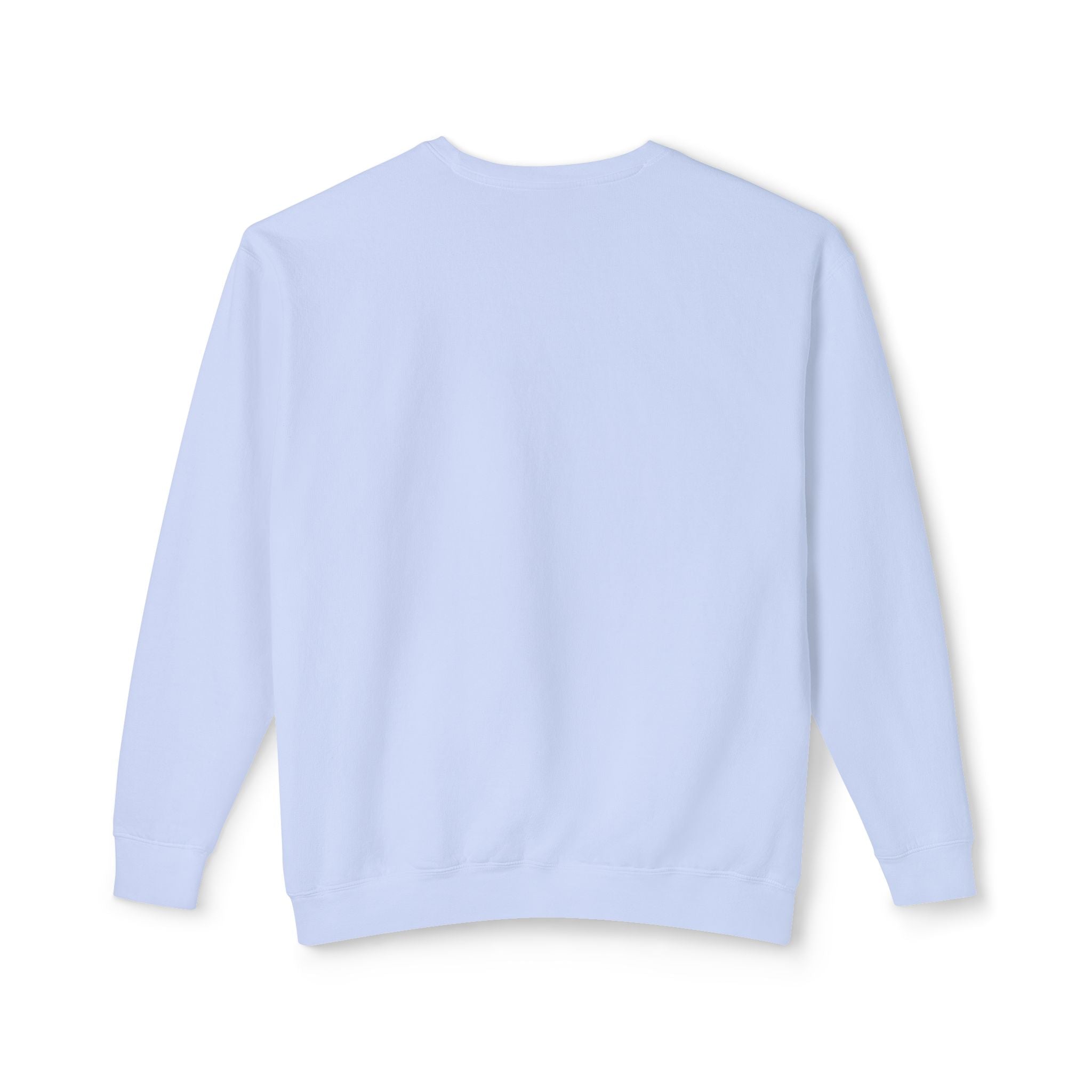 Cute Calm Unisex Lightweight Crewneck Sweatshirt, Relaxed Vibes, Perfect for Gifts, Casual Wear, Cozy Lounging, Fall Apparel