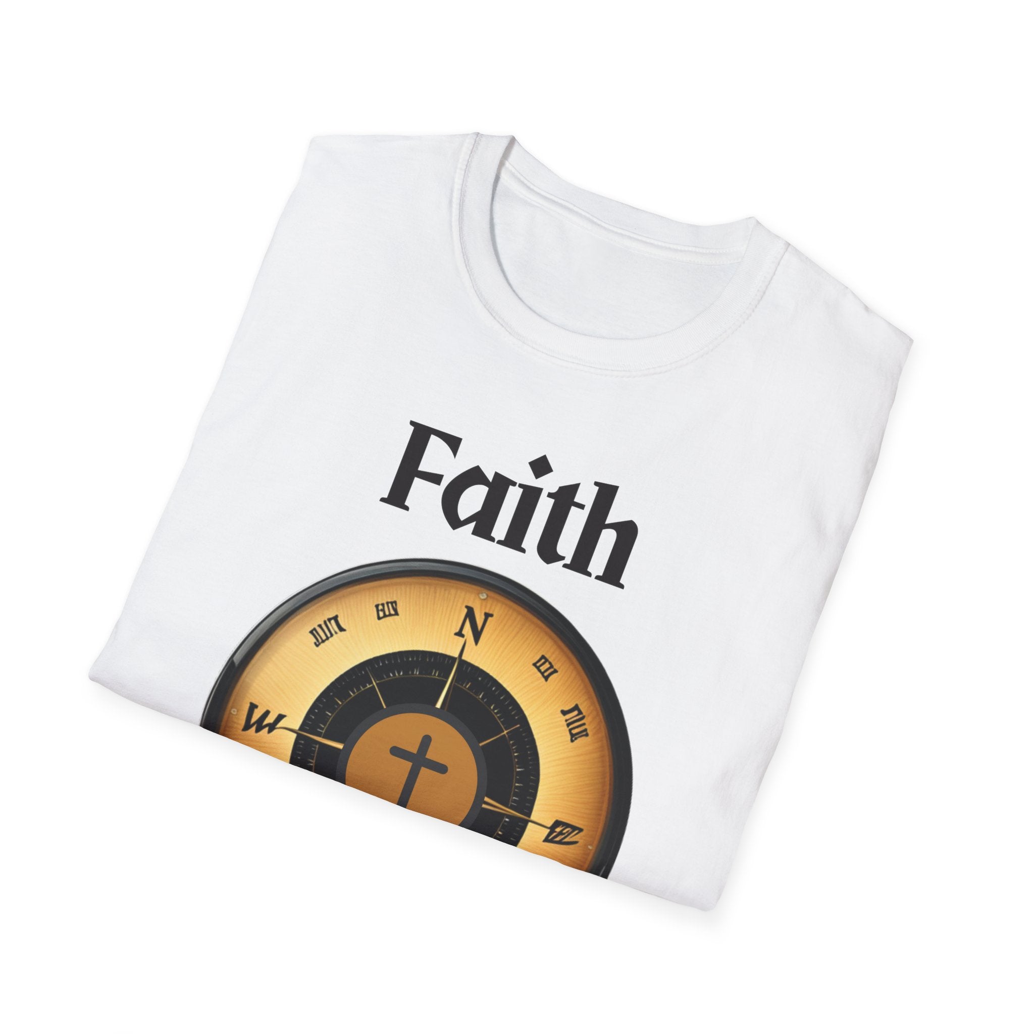 Christian TShirts Faith is my Compass Unisex Softstyle T-Shirt