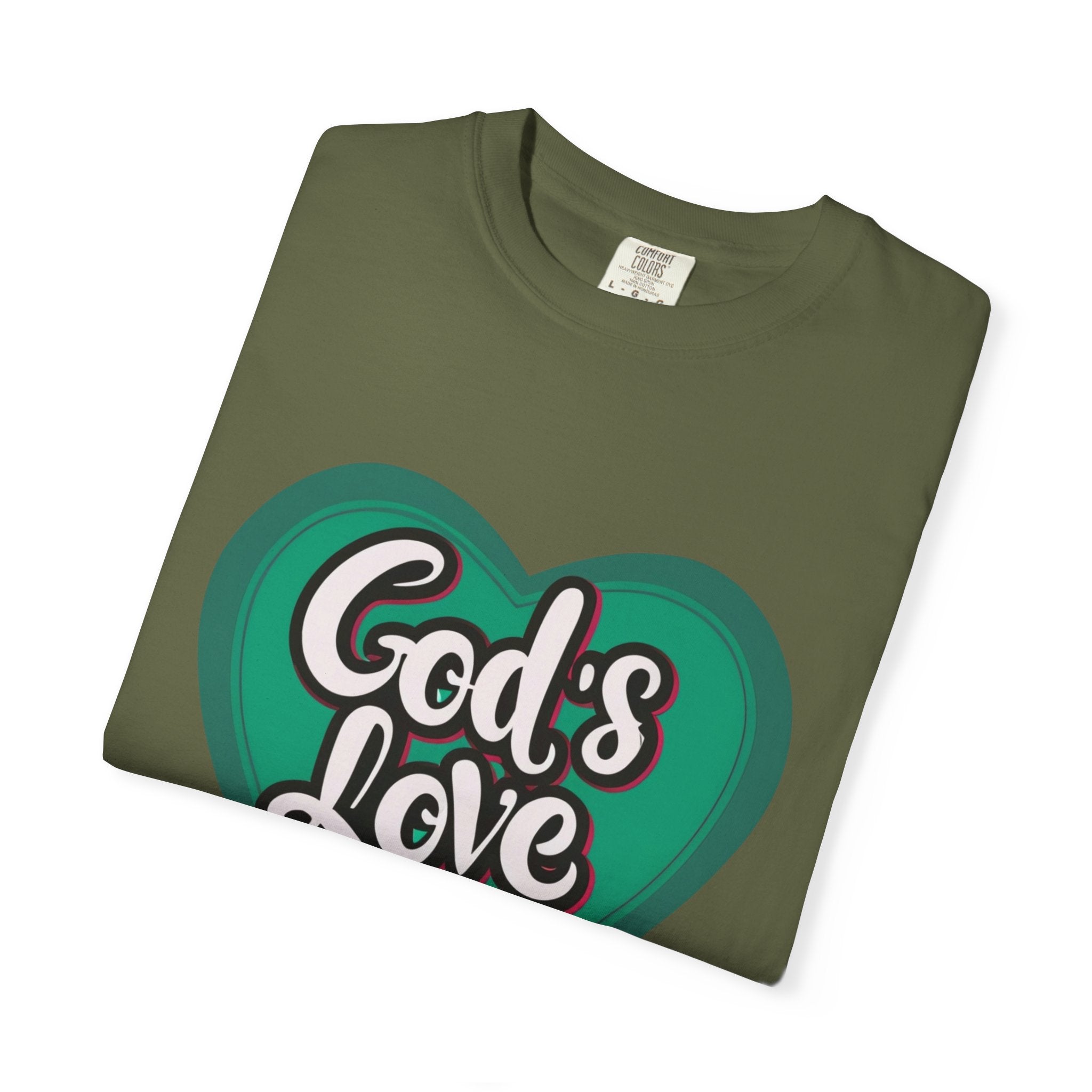 God's Love Heart T-shirt