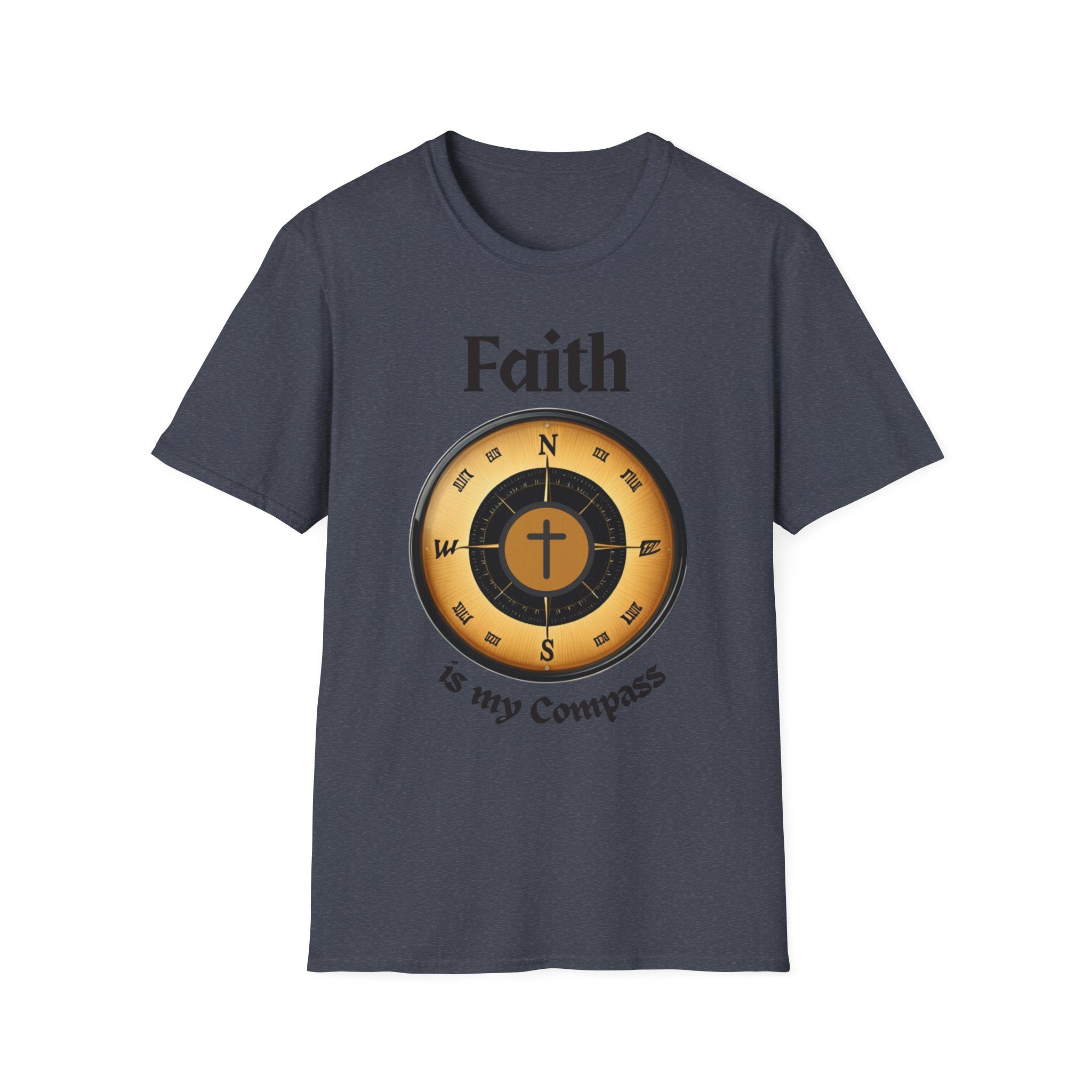 Christian TShirts Faith is my Compass Unisex Softstyle T-Shirt