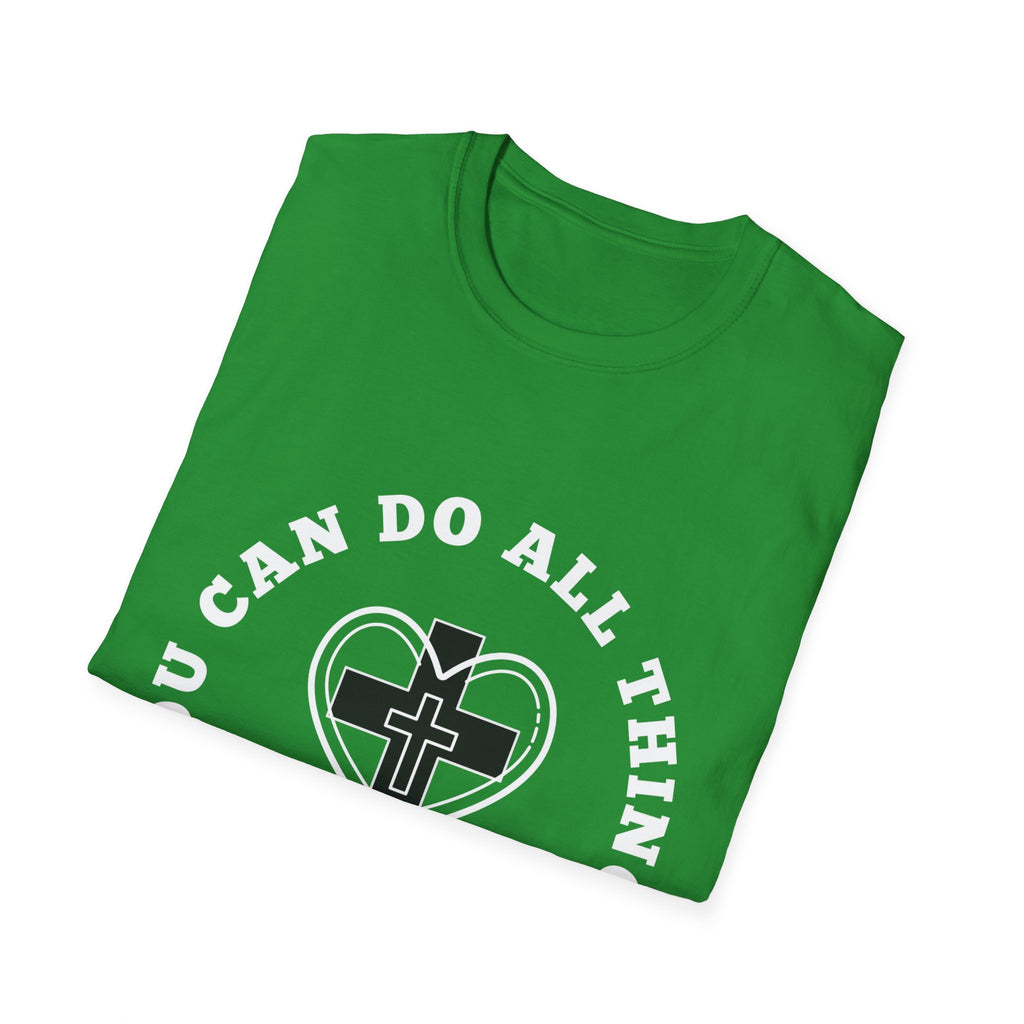 You can do all things through Christ Faith Softstyle T-Shirt