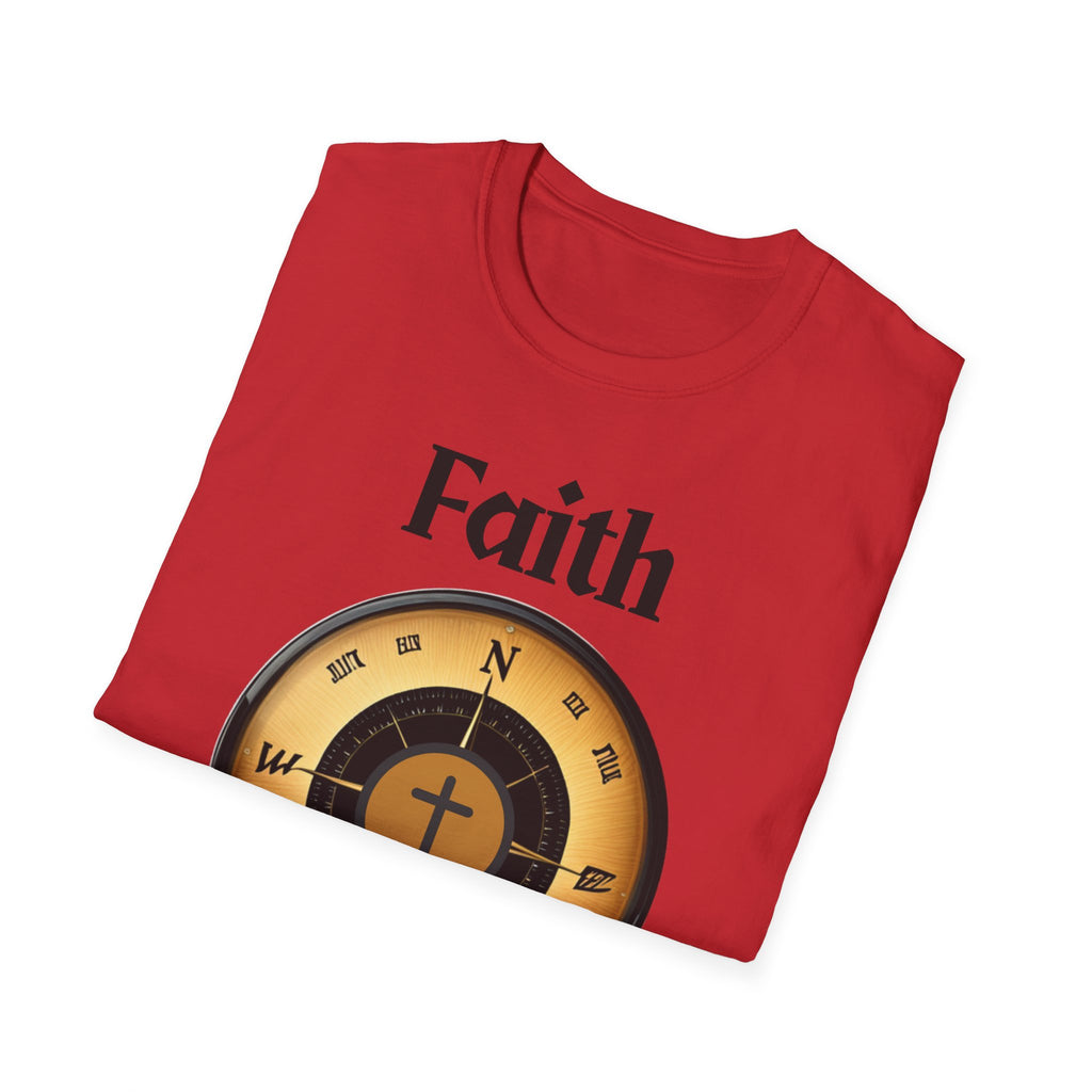 Christian TShirts Faith is my Compass Unisex Softstyle T-Shirt