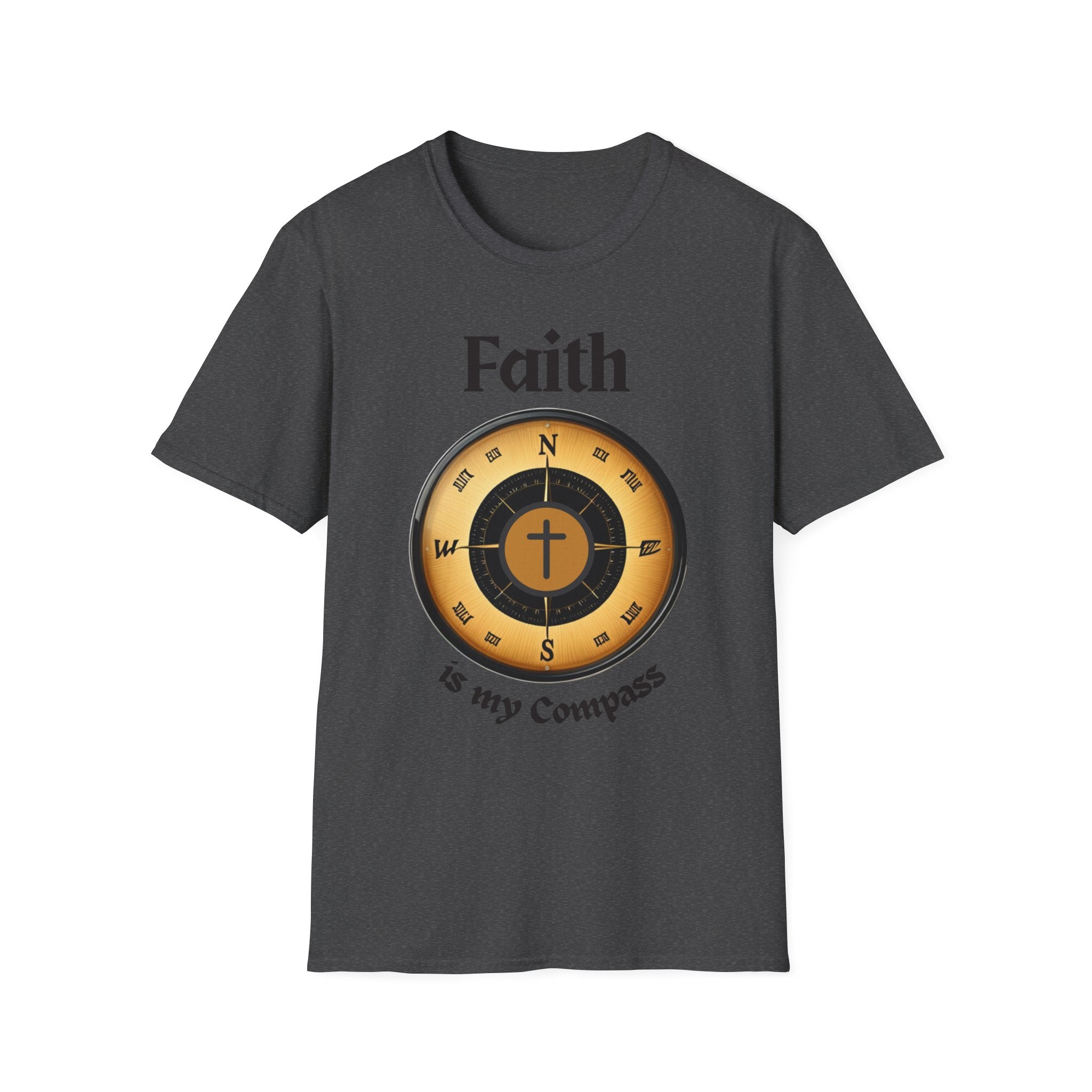 Christian TShirts Faith is my Compass Unisex Softstyle T-Shirt