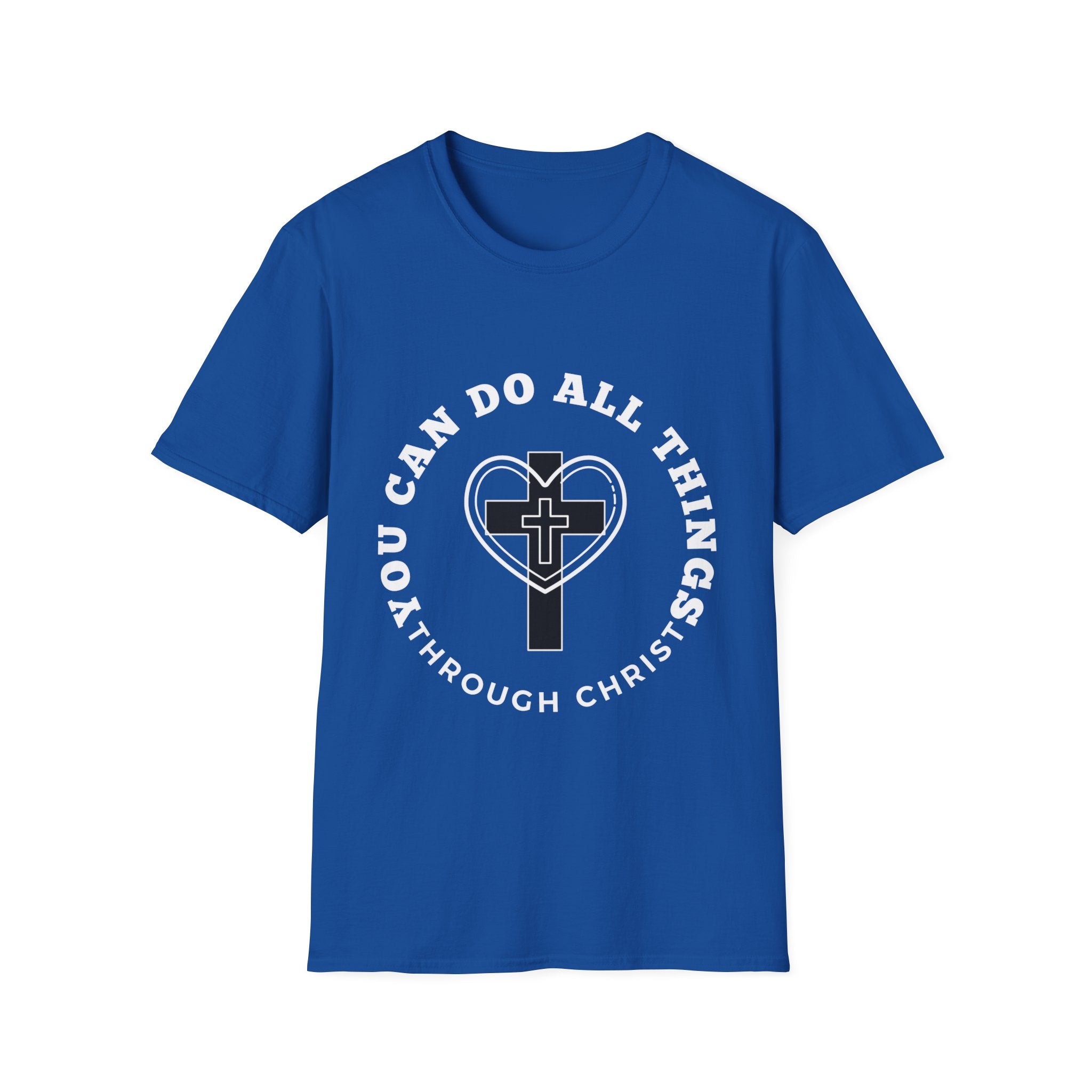 You can do all things through Christ Faith Softstyle T-Shirt