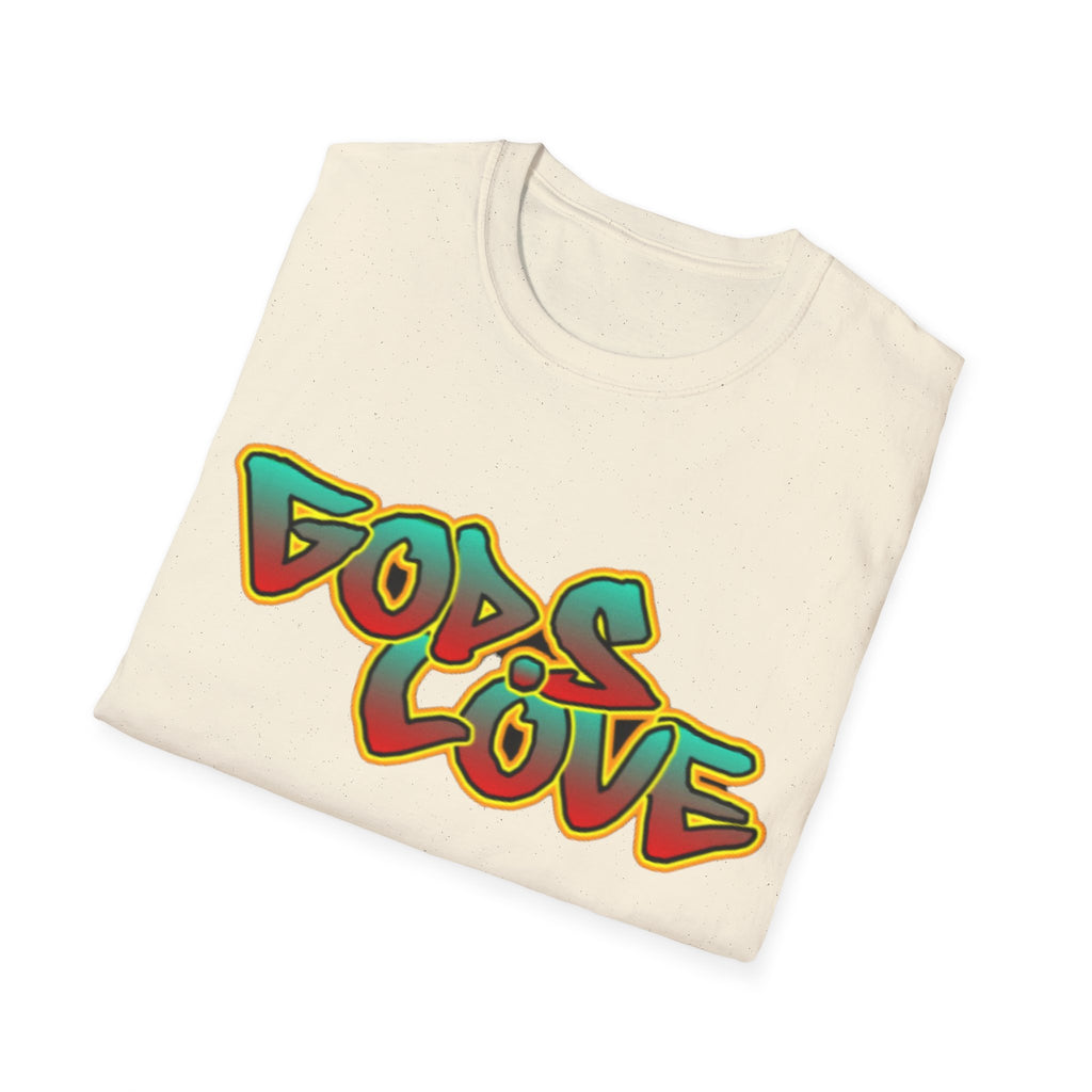 God's Love Graffiti T Shirt
