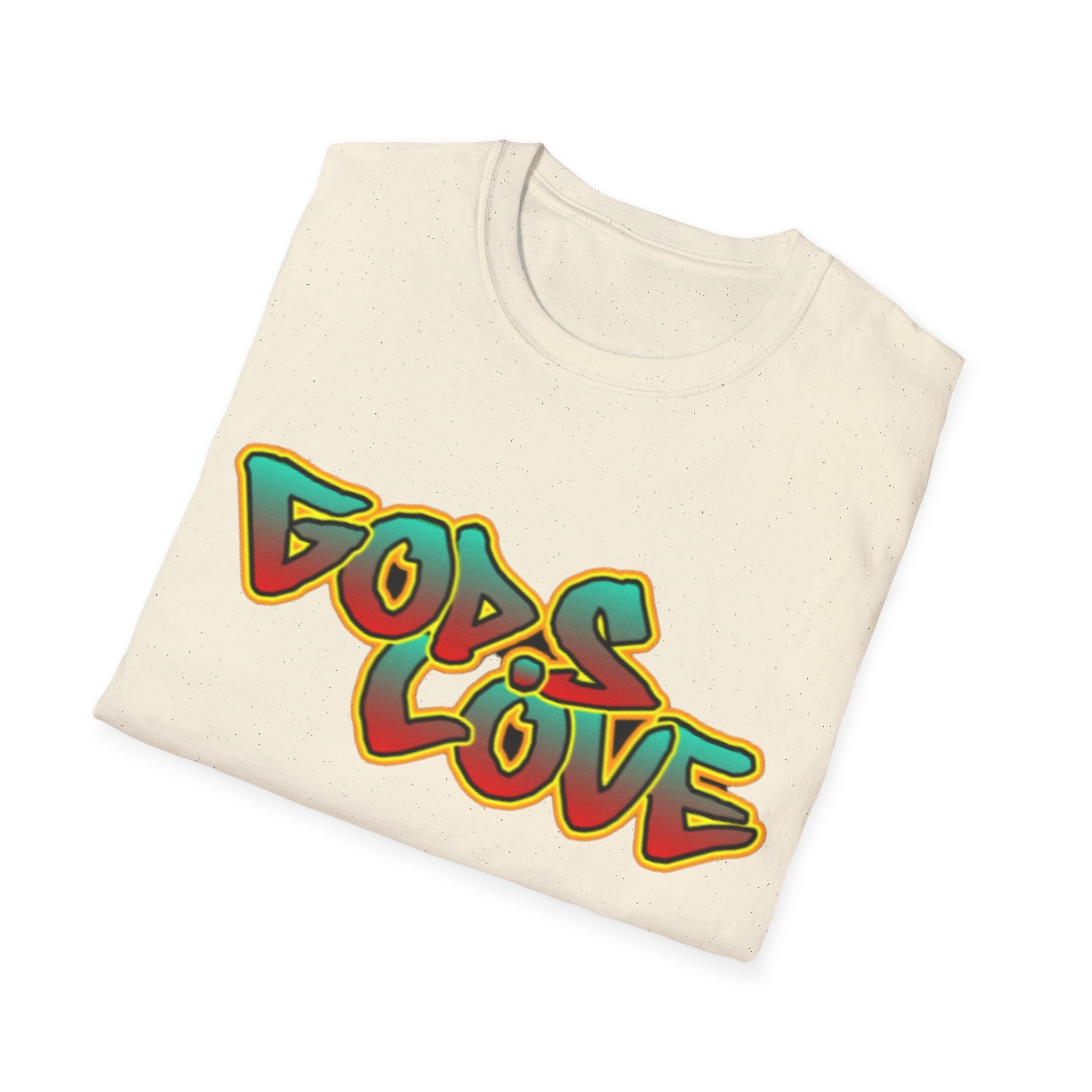 God's Love Graffiti T Shirt