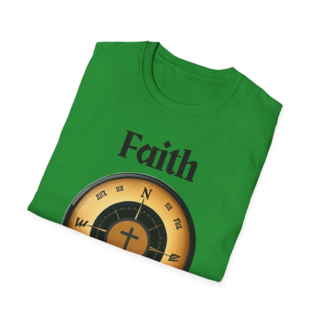Christian TShirts Faith is my Compass Unisex Softstyle T-Shirt