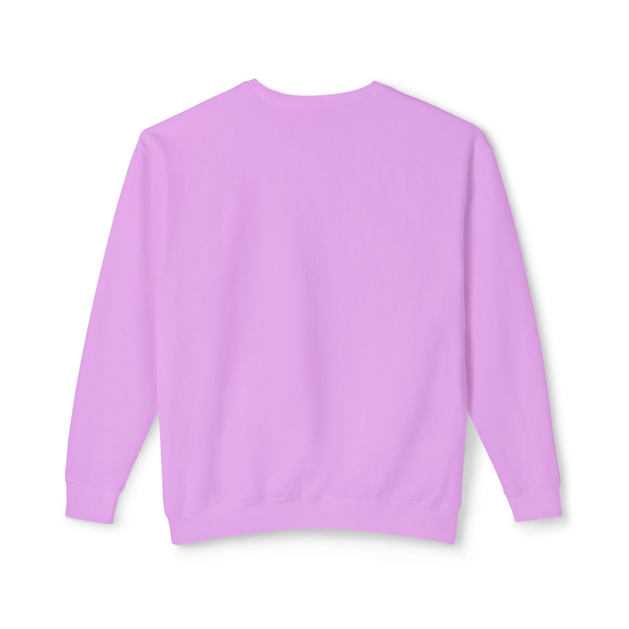 Cute Calm Unisex Lightweight Crewneck Sweatshirt, Relaxed Vibes, Perfect for Gifts, Casual Wear, Cozy Lounging, Fall Apparel