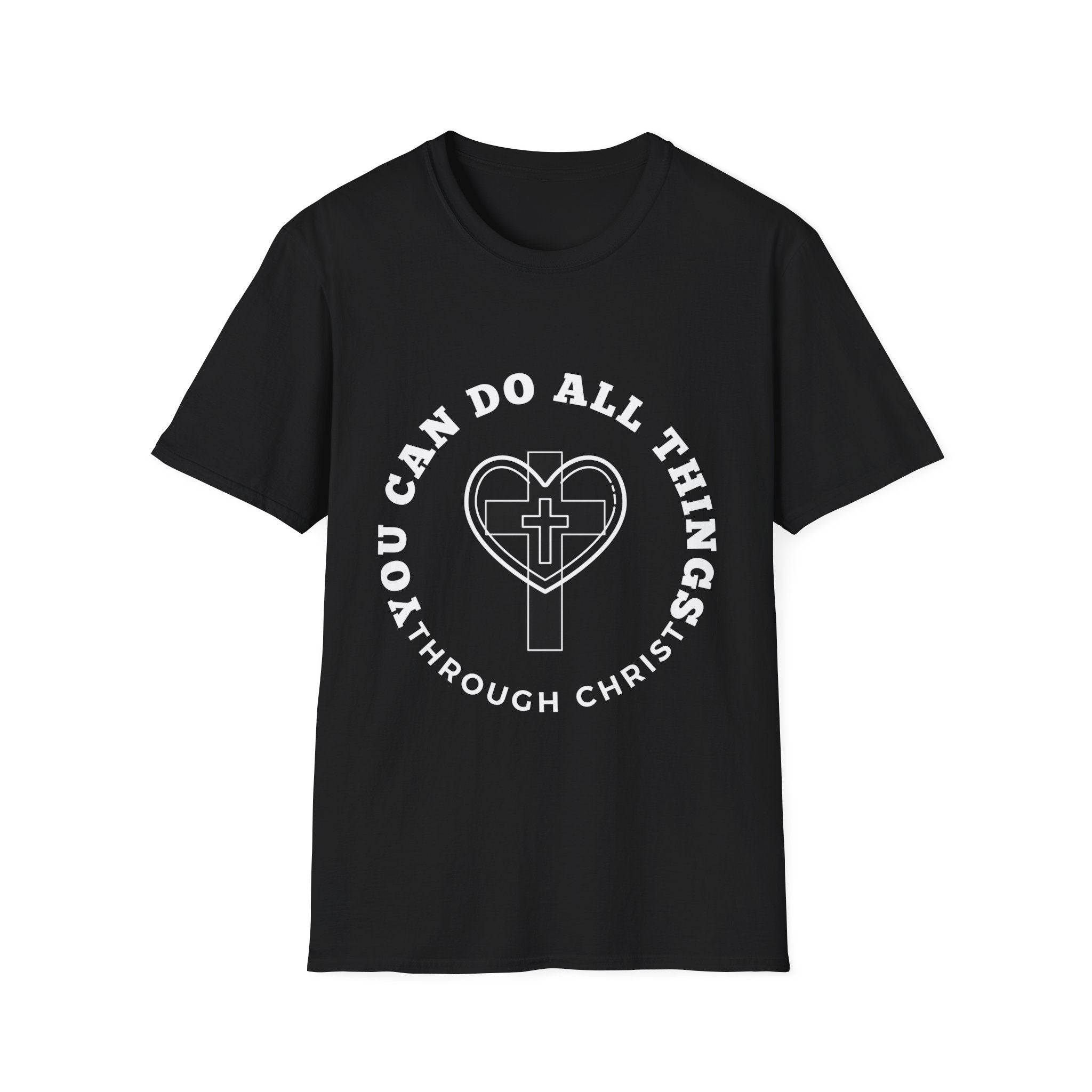 You can do all things through Christ Faith Softstyle T-Shirt