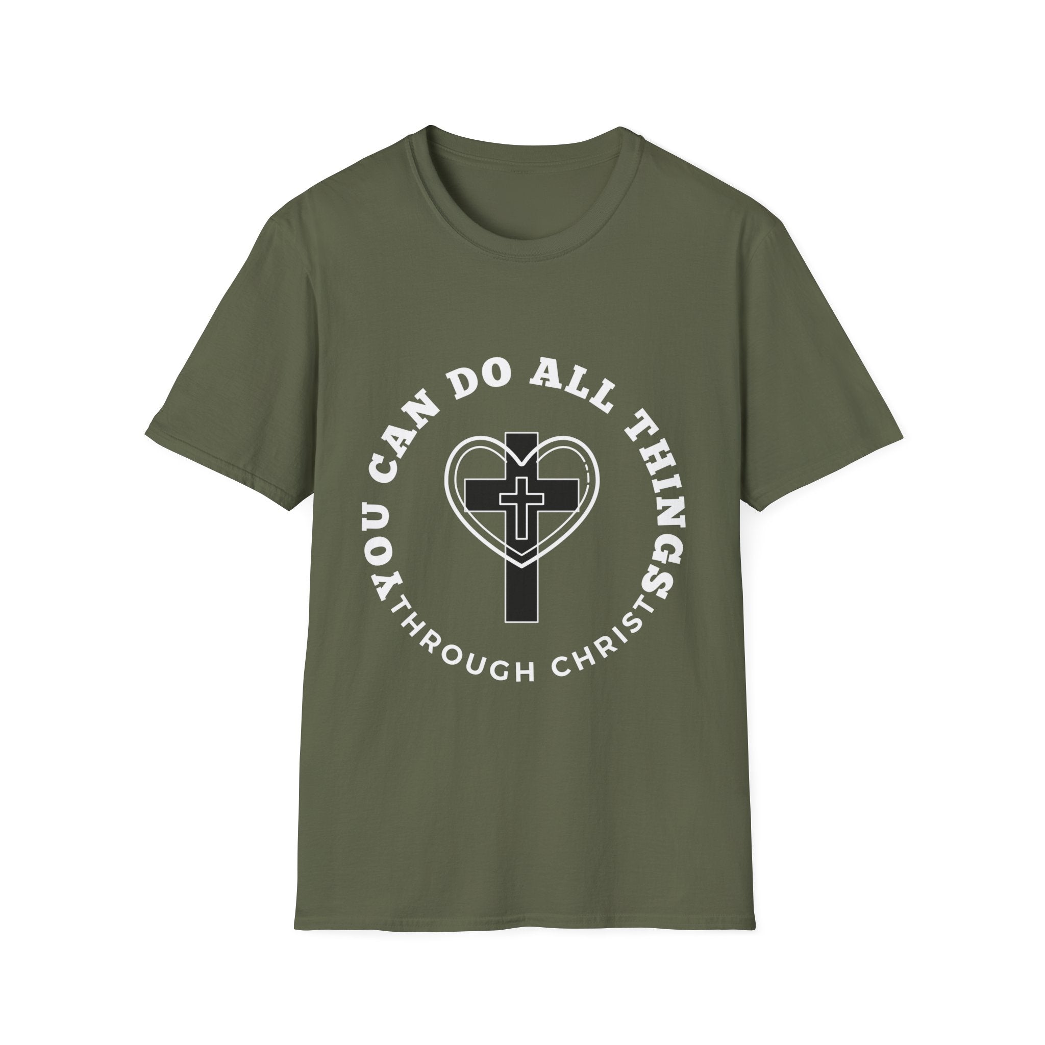 You can do all things through Christ Faith Softstyle T-Shirt