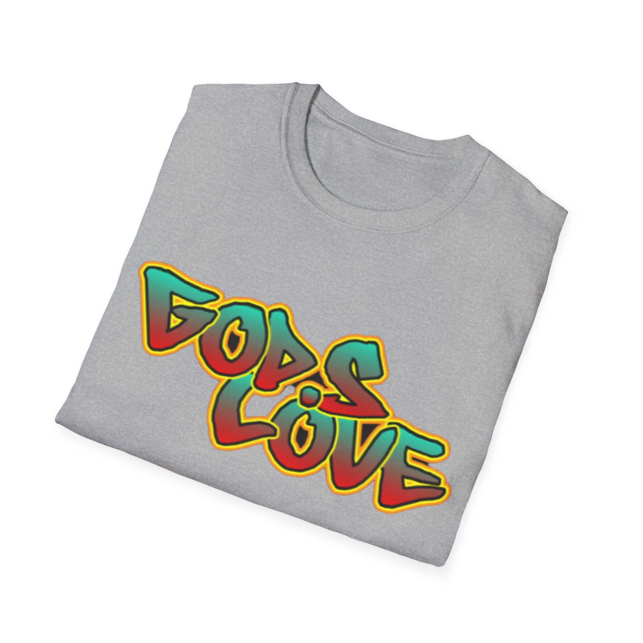 God's Love Graffiti T Shirt