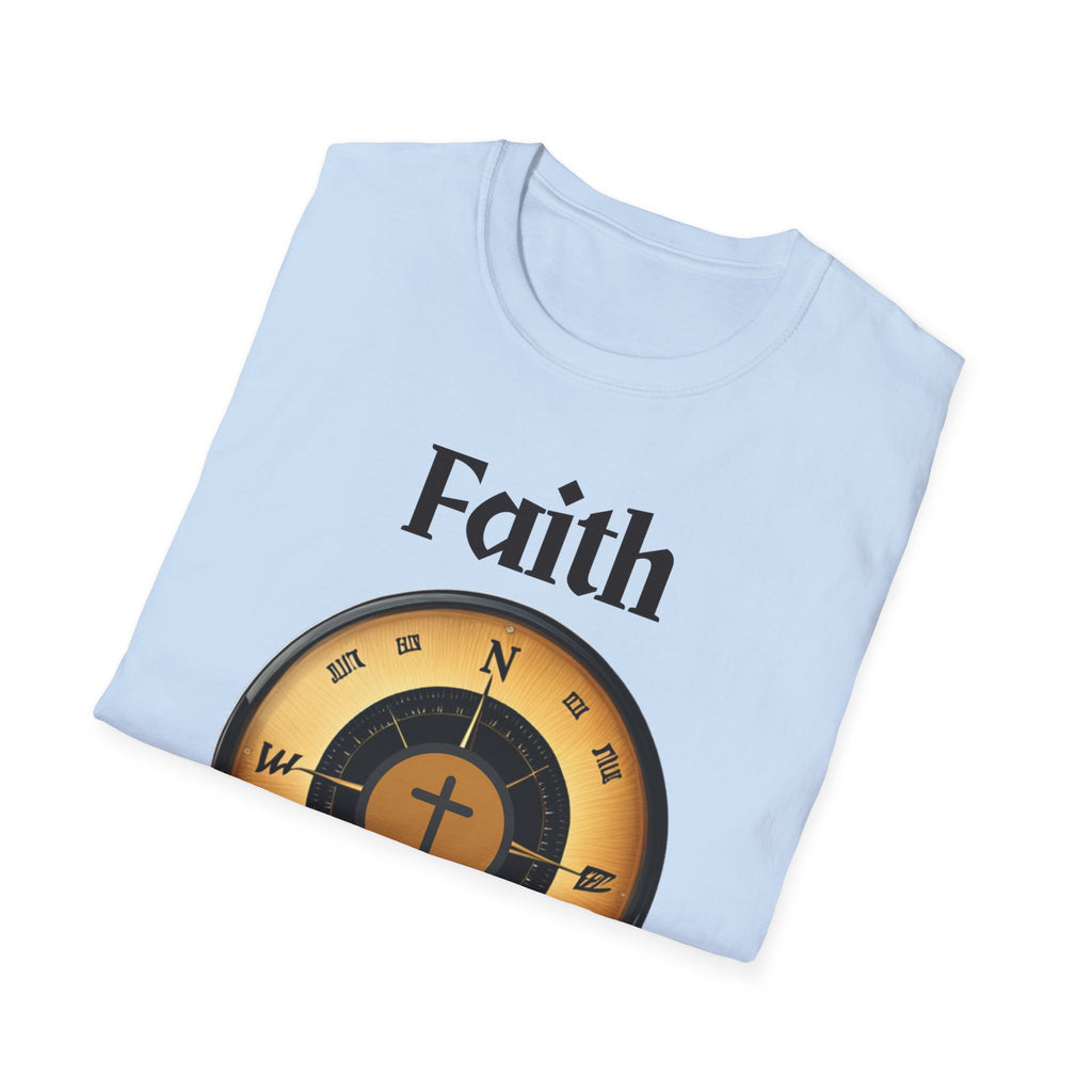 Christian TShirts Faith is my Compass Unisex Softstyle T-Shirt