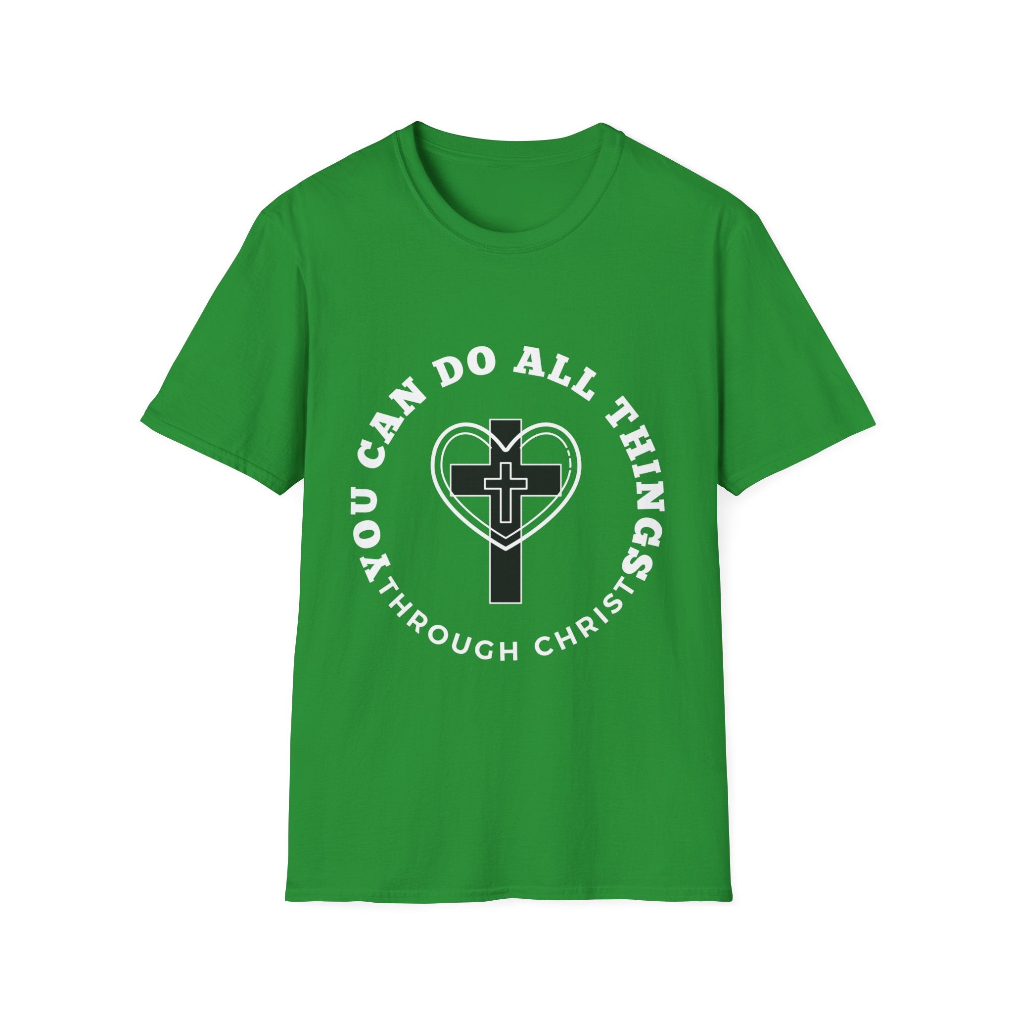 You can do all things through Christ Faith Softstyle T-Shirt