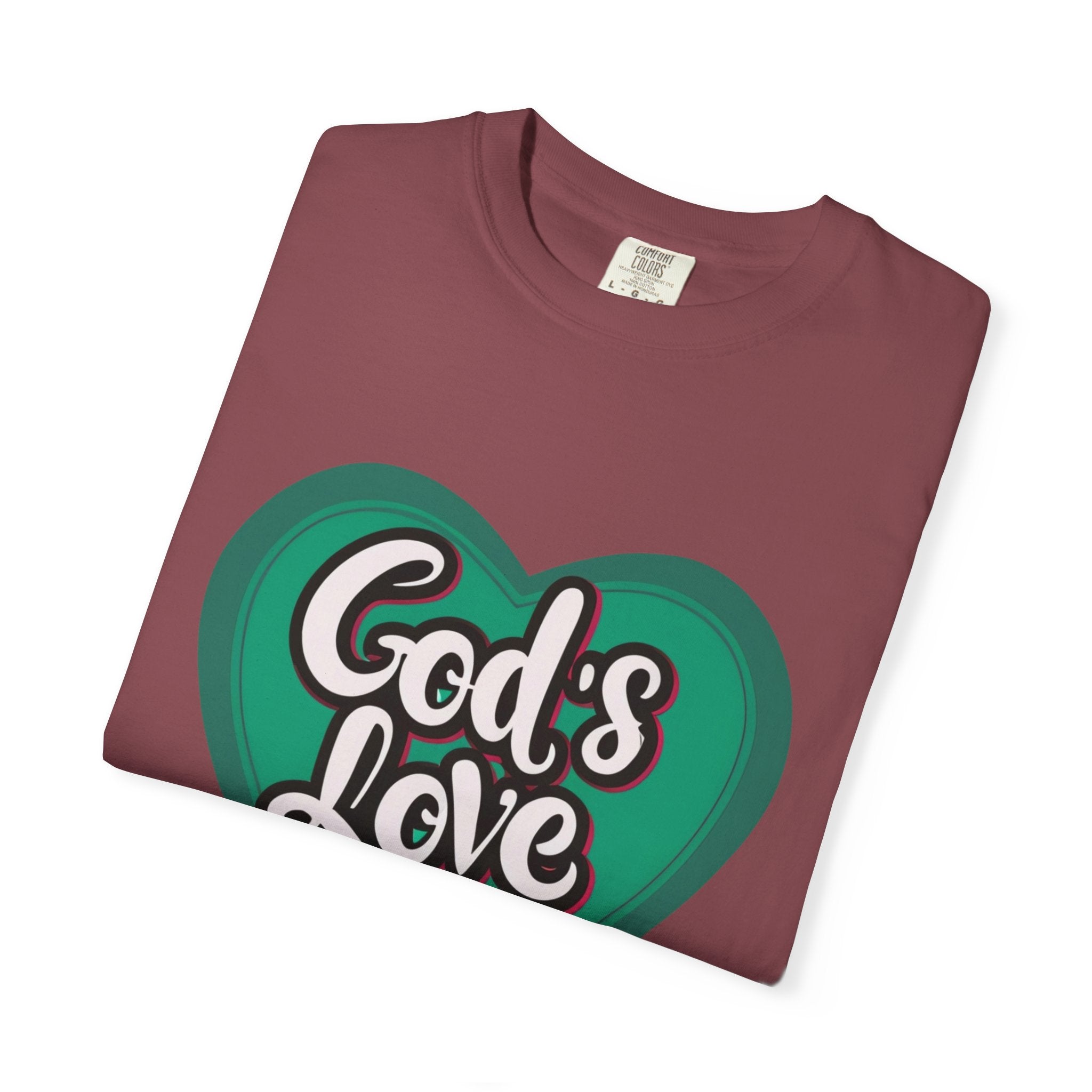 God's Love Heart T-shirt