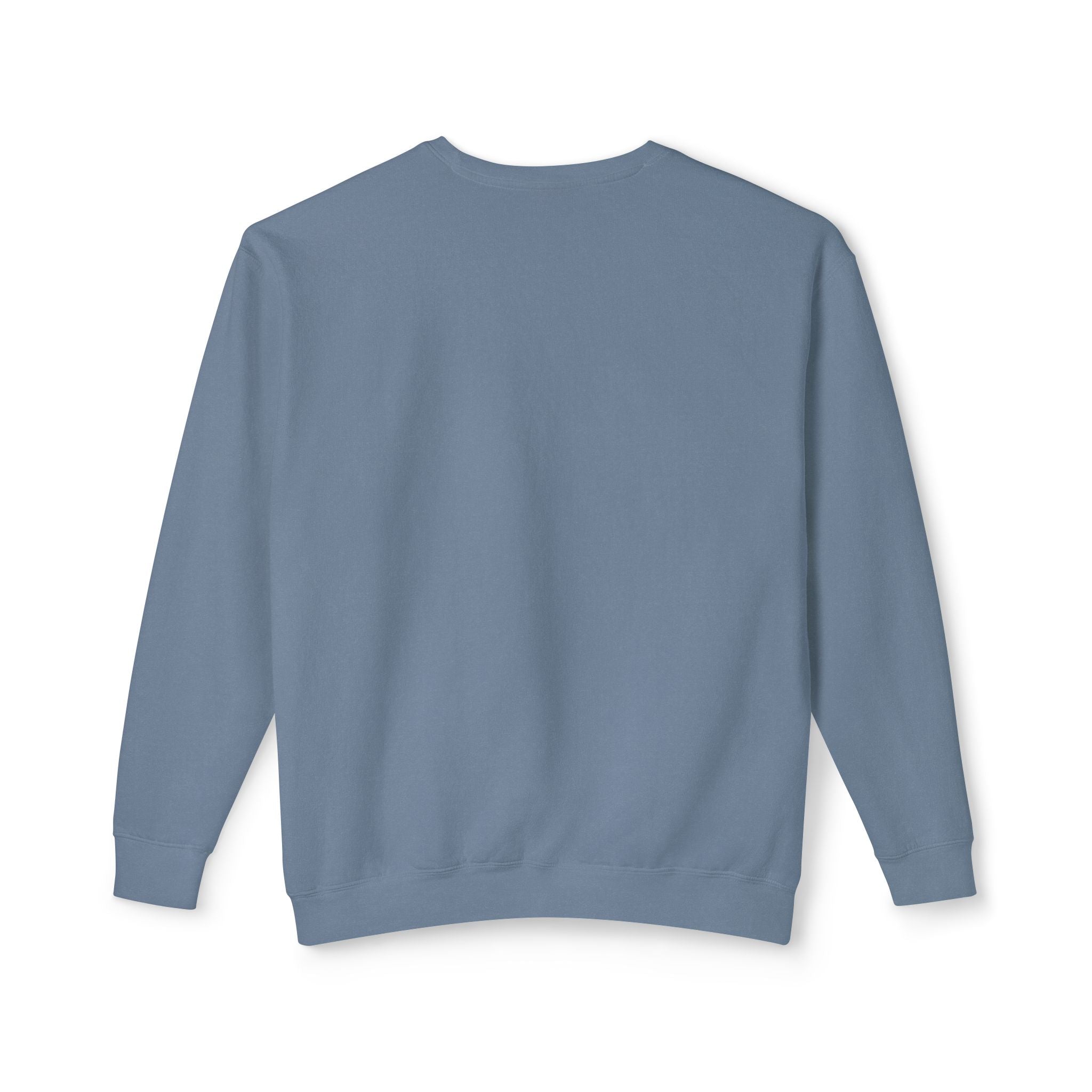 Cute Calm Unisex Lightweight Crewneck Sweatshirt, Relaxed Vibes, Perfect for Gifts, Casual Wear, Cozy Lounging, Fall Apparel