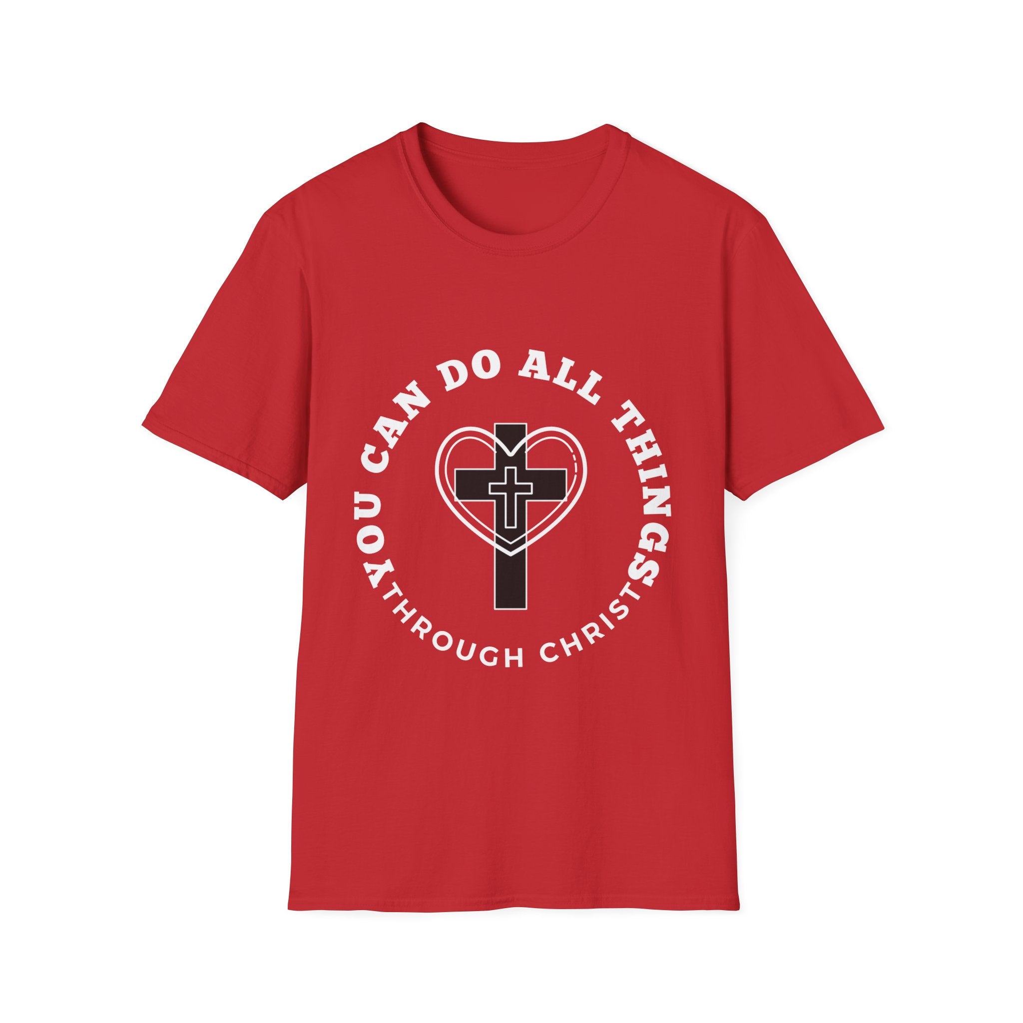 You can do all things through Christ Faith Softstyle T-Shirt