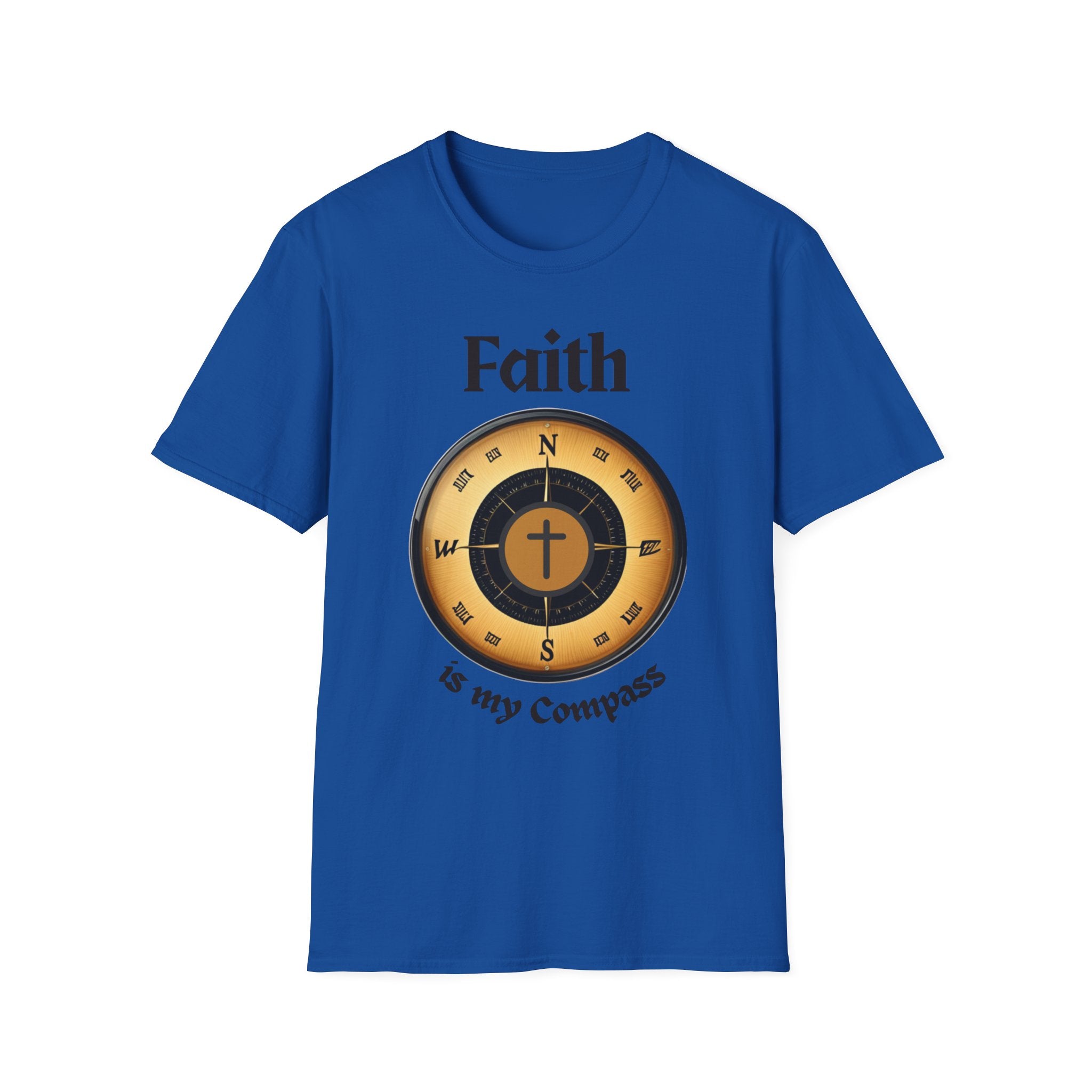 Christian TShirts Faith is my Compass Unisex Softstyle T-Shirt