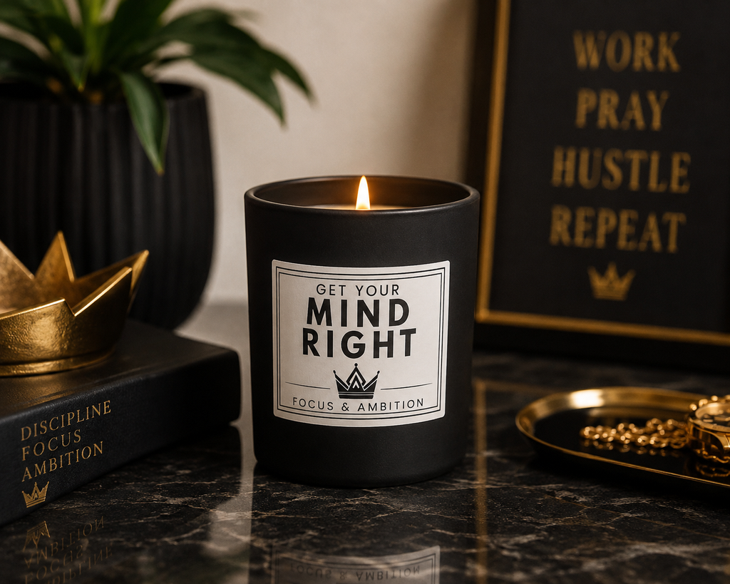 Get Your Mind Right 100% Soy Candle 8oz