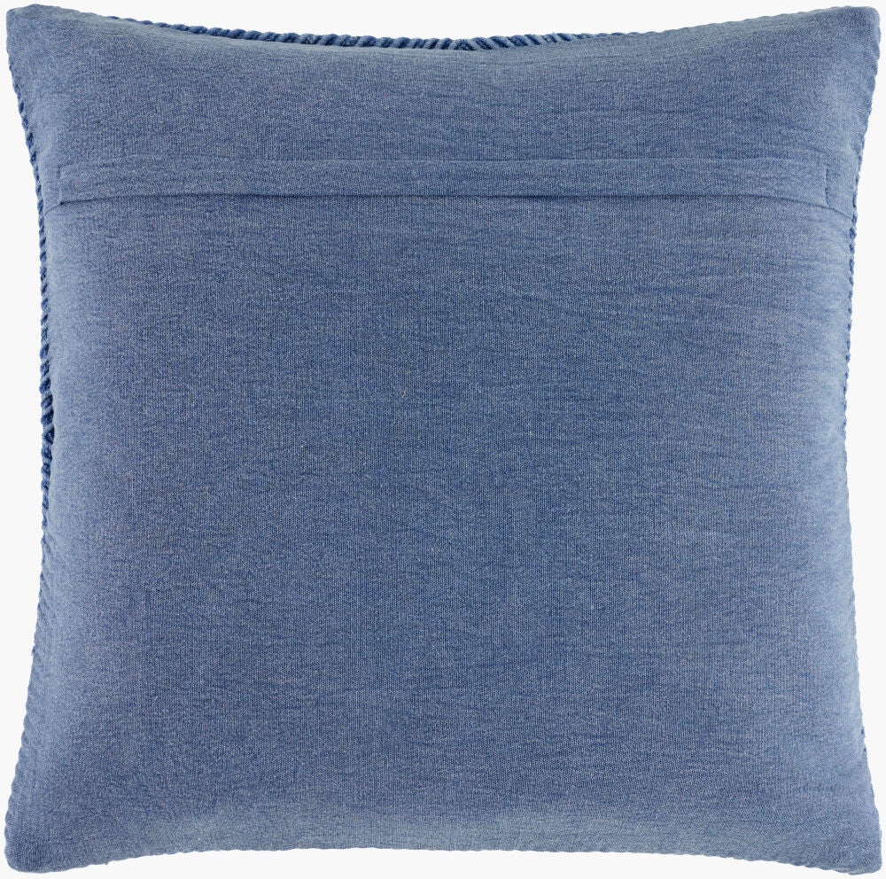 Kohl Pillow – Textured Cotton Accent