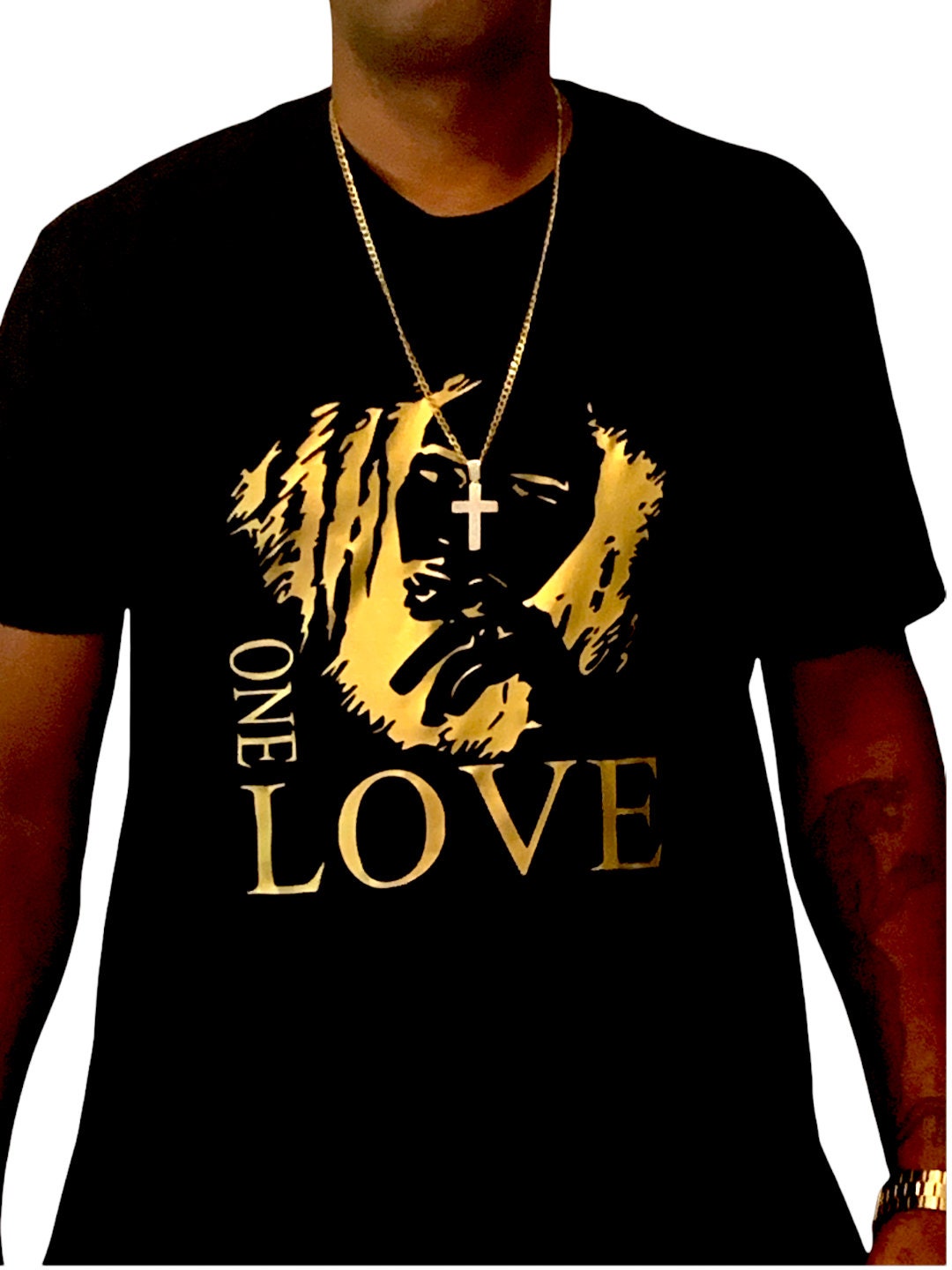 One Love Black & Gold T-shirt