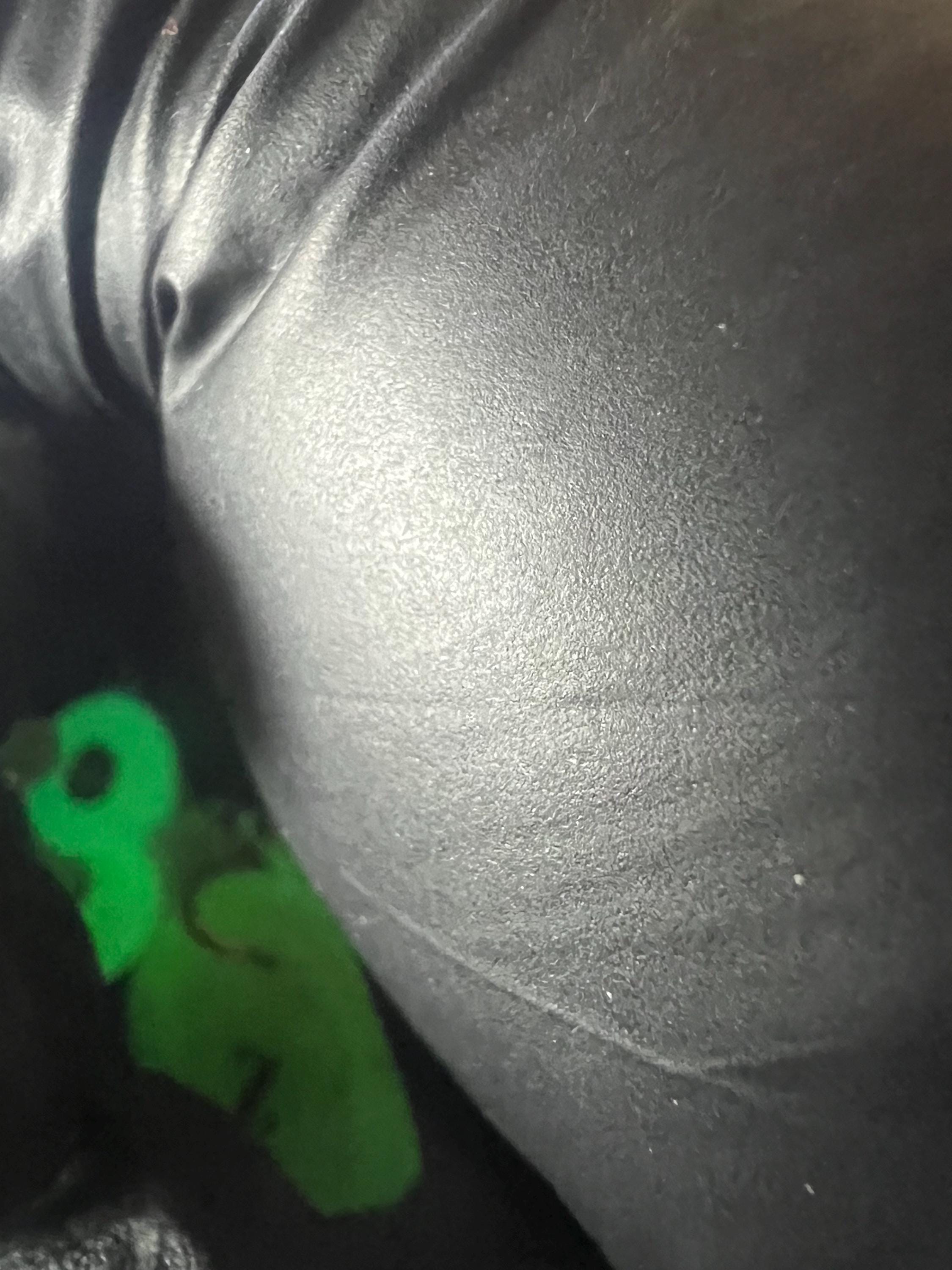 Glow in the Dark Initial Necklace & Stud Earrings Set - Handmade Glitter Jewelry