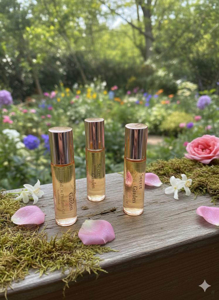 Handcrafted Body Oil Natural Jojoba & Essential Oil Roll-On