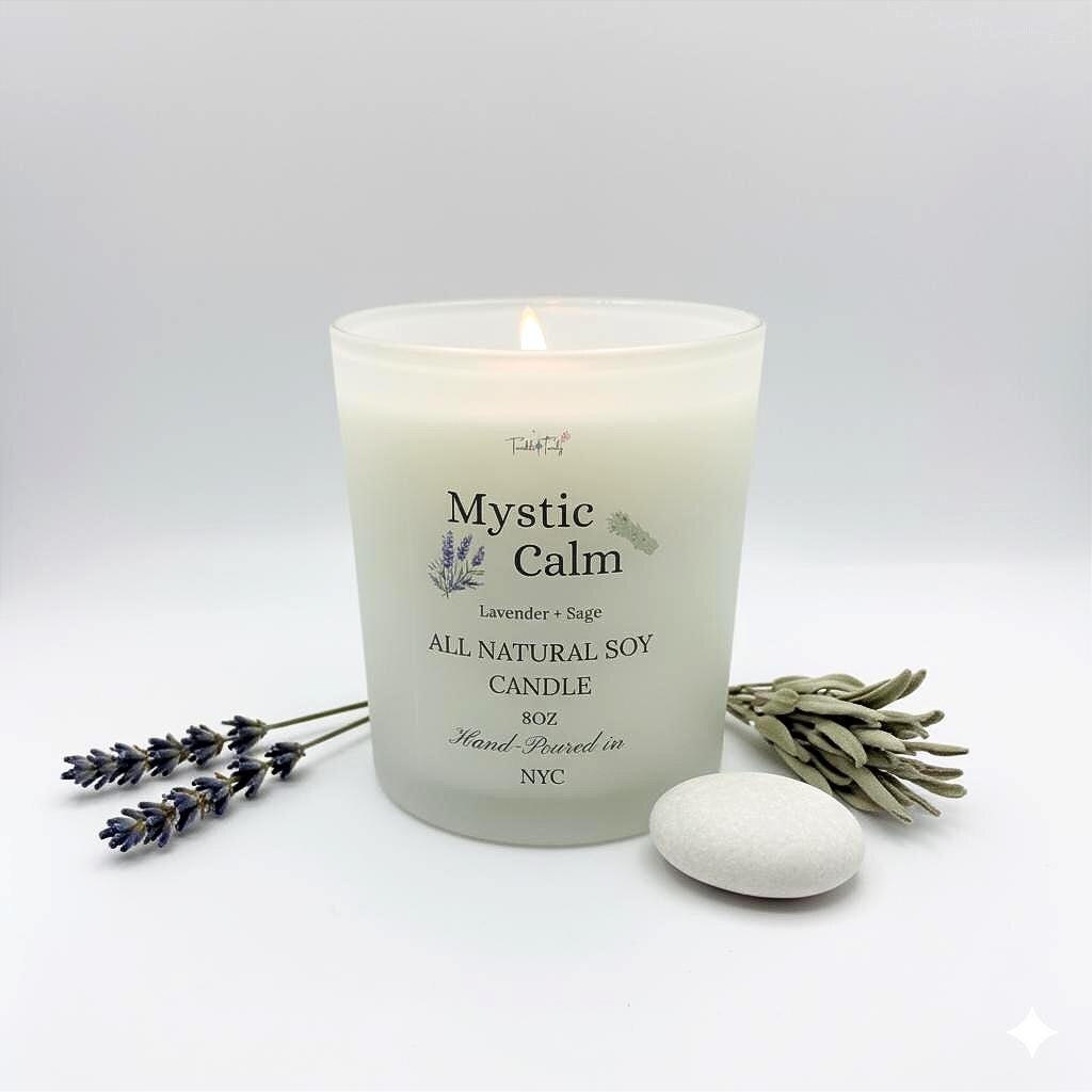 Mystic Calm 100% Soy Candle 8oz